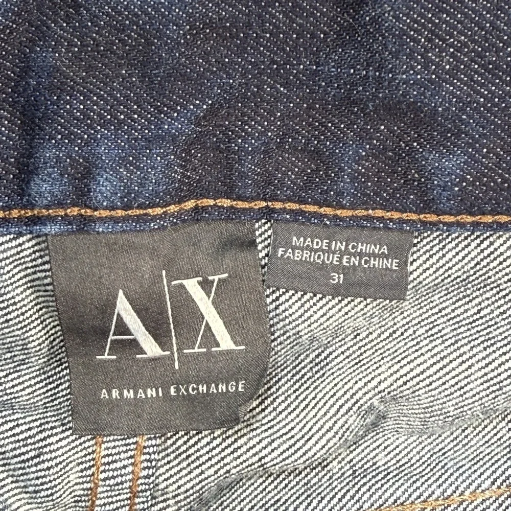 Armani Exchange Z Holiday Jeans Men's 31x32 Straight Leg Regular Fit Blue Denim